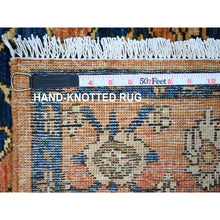 Load image into Gallery viewer, 4&#39;1&quot;x6&#39; Squash Orange, Aryana Grade, Peshawar With Fereghan Sarouk Design, Vegetable Dyes, High Mountain Wool, Hand Knotted, Oriental Rug FWR539844