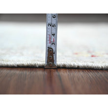 Load image into Gallery viewer, 3&#39;x11&#39;8&quot; Dark Vanilla Brown, Peshawar With Bijar Garus Design, High Mountain Wool, Hand Knotted, Vegetable Dyes, Densely Woven, Runner, Oriental Rug FWR539940