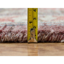 Load image into Gallery viewer, 14&#39;x14&#39; Mahogany Red, Vegetable Dyes, Natural Wool, Heriz Revival, Thick and Plush Soft Pile, Hand Knotted,Square Oriental Rug FWR540816