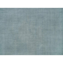 Load image into Gallery viewer, 9&#39;x11&#39;10&quot; Templeton Gray, Loom Knotted Plain Wool and Plant Based Silk, Thick and Plush Soft Pile, Oriental Rug FWR540924