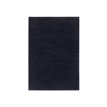 Load image into Gallery viewer, 2&#39;x3&#39;1&quot; Millennium Blue, Soft Pile Wool and Plant Based Silk, Thick and Plush, Loom Knotted, Plain Modern Mat Oriental Rug FWR541056