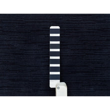 Load image into Gallery viewer, 2&#39;x3&#39;1&quot; Millennium Blue, Soft Pile Wool and Plant Based Silk, Thick and Plush, Loom Knotted, Plain Modern Mat Oriental Rug FWR541056