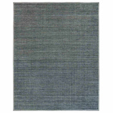 Load image into Gallery viewer, 12&#39;x14&#39;9&quot; Jet Gray, Modern Box Design and Plain Decor, Soft Wool, Loomed Knotted, Oversized Oriental Rug FWR541128