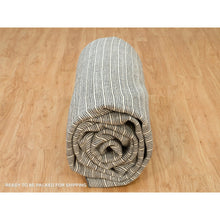 Load image into Gallery viewer, 12&#39;x14&#39;9&quot; Jet Gray, Modern Box Design and Plain Decor, Soft Wool, Loomed Knotted, Oversized Oriental Rug FWR541128