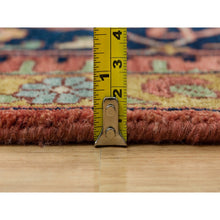 Load image into Gallery viewer, 13&#39;10&quot;x18&#39;1&quot; Barn Red, Vegetable Dyes Antiqued Hand Knotted Fine Heris Re-creation, Soft Wool And Soft Pile, Densely Woven Oversized Oriental Rug FWR541788