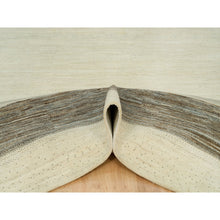 Load image into Gallery viewer, 9&#39;8&quot;x14&#39; Heron White, Thick And Plush Modern Gabbeh Lori Buft  Tree Design, Extra Soft Wool, Hand Knotted Oriental Rug FWR542328