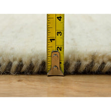 Load image into Gallery viewer, 9&#39;8&quot;x14&#39; Heron White, Thick And Plush Modern Gabbeh Lori Buft  Tree Design, Extra Soft Wool, Hand Knotted Oriental Rug FWR542328