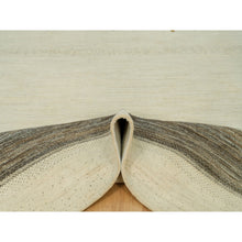 Load image into Gallery viewer, 8&#39;9&quot;x11&#39;8&quot; Swan White, Modern Lori Buft Gabbeh Tree Design, Thick And Plush Soft Wool, Hand Knotted Oriental Rug FWR542358