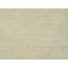 Load image into Gallery viewer, 8&#39;9&quot;x11&#39;8&quot; Swan White, Modern Lori Buft Gabbeh Tree Design, Thick And Plush Soft Wool, Hand Knotted Oriental Rug FWR542358