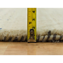 Load image into Gallery viewer, 8&#39;9&quot;x11&#39;8&quot; Swan White, Modern Lori Buft Gabbeh Tree Design, Thick And Plush Soft Wool, Hand Knotted Oriental Rug FWR542358
