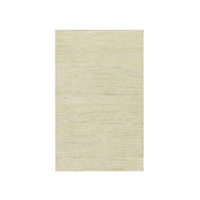 Load image into Gallery viewer, 3&#39;x5&#39; Alabaster White, Lori Buft Gabbeh Plain Design, Thick and Plush, Pure Persian Wool, Soft to The Touch, Oriental Hand Knotted Rug FWR542424