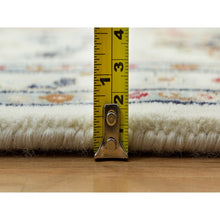 Load image into Gallery viewer, 8&#39;8&quot;x12&#39;1&quot; Baby Powder White, 250 Kpsi, 100% Wool, Nain With Center Medallion Flower Design, Hand Knotted, Oriental Rug FWR542454