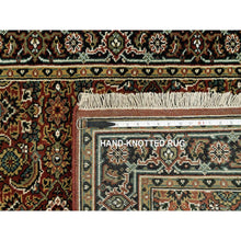 Load image into Gallery viewer, 3&#39;1&quot;x5&#39;5&quot; Caliente Red With Ralph Lauren Blue, Fish Mahi Herati Design All Over, Wool, Denser Weave, Hand Knotted, Oriental Rug FWR542646