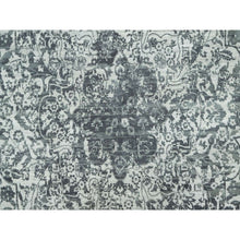 Load image into Gallery viewer, 12&#39;x18&#39; Rustic Gray, Hand Knotted Broken Persian Design, Wool And Silk, Oversized Oriental Rug FWR543276