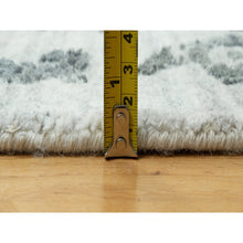 Load image into Gallery viewer, 12&#39;x18&#39; Rustic Gray, Hand Knotted Broken Persian Design, Wool And Silk, Oversized Oriental Rug FWR543276