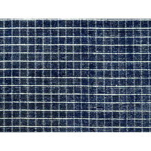 Load image into Gallery viewer, 9&#39;3&quot;x11&#39;9&quot; Sapphire Blue, Soft to Touch, Modern Plain Decor Box Design, Luxurious Wool, Loomed Knotted, Oriental Rug FWR543294