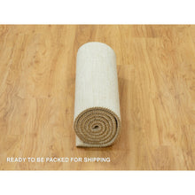 Load image into Gallery viewer, 2&#39;6&quot;x8&#39;1&quot; Apple Blossom White, Lori Buft Gabbeh Plain Design, Luxurious Wool, Soft To The Touch Hand Knotted, Runner Oriental Rug FWR543324