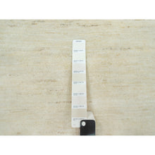 Load image into Gallery viewer, 2&#39;5&quot;x6&#39;1&quot; Great Hall Mouldings White, Denser Weave, Hand Knotted, Lori Buft Gabbeh Plain Design, 100% Wool, Runner Oriental Rug FWR543336