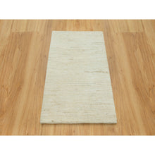 Load image into Gallery viewer, 2&#39;x3&#39; West Highland White, Lori Buft Gabbeh Design, Pure Wool, Denser Weave, Soft To Touch, Hand Knotted, Oriental Rug FWR543372