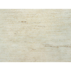 2'x3' West Highland White, Lori Buft Gabbeh Design, Pure Wool, Denser Weave, Soft To Touch, Hand Knotted, Oriental Rug FWR543372
