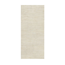 Load image into Gallery viewer, 2&#39;5&quot;x5&#39;10&quot; Stone White, 100% Wool, Hand Knotted, Lori Buft Gabbeh, Modern, Plain Design, Thick and Plush, Runner, Oriental Rug FWR544638
