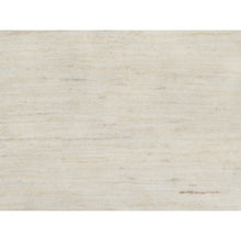 Load image into Gallery viewer, 2&#39;5&quot;x5&#39;10&quot; Stone White, 100% Wool, Hand Knotted, Lori Buft Gabbeh, Modern, Plain Design, Thick and Plush, Runner, Oriental Rug FWR544638