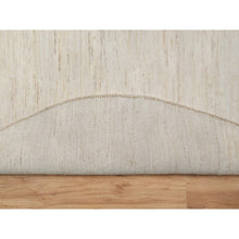 Load image into Gallery viewer, 7&#39;x7&#39; Dutch White, Lori Buft Gabbeh, Modern, Plain Design, Thick And Plush, Pure Wool, Soft To The Touch, Hand Knotted, Round, Oriental Rug FWR544668