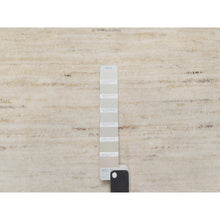 Load image into Gallery viewer, 6&#39;1&quot;x9&#39; Stone White, Hand Knotted, Lori Buft Gabbeh, Modern Plain Design, Soft To The Touch, Thick And Plush, 100% Wool, Oriental Rug FWR544674