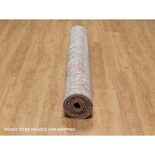 Load image into Gallery viewer, 5&#39;10&quot;x9&#39; Tuscan Red, Hand Knotted, Vegetable Dyes, Soft Wool, Heriz Revival, Thick And Plush, Oriental Rug FWR544824