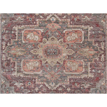 Load image into Gallery viewer, 12&#39;x15&#39;2&quot; Tuscan Red, Heriz Revival, Vegetable Dyes, Soft Wool, Thick And Plush, Hand Knotted, Oversized, Oriental Rug FWR544944