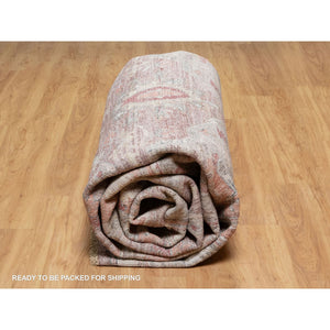 12'x15'2" Tuscan Red, Heriz Revival, Vegetable Dyes, Soft Wool, Thick And Plush, Hand Knotted, Oversized, Oriental Rug FWR544944