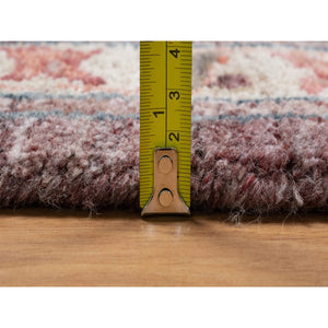 12'x15'2" Tuscan Red, Heriz Revival, Vegetable Dyes, Soft Wool, Thick And Plush, Hand Knotted, Oversized, Oriental Rug FWR544944