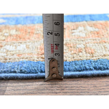 Load image into Gallery viewer, 9&#39;10&quot;x13&#39;8&quot; Dark Vanilla Brown, Peshawar Heriz With Antique Serapi Design, Vegetable Dyes, Hand Knotted, Shiny High Mountain Wool, Densely Woven, Soft Pile, Oriental Rug FWR5448
