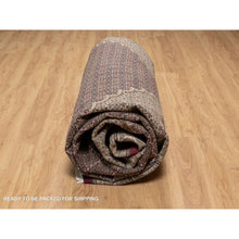 Load image into Gallery viewer, 11&#39;9&quot;x15&#39;1&quot; Carmine Red, Tabriz Mahi With Fish Medallion Design, Soft Wool, Hand Knotted, Densely Woven, Oversized, Oriental Rug FWR546360