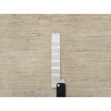 Load image into Gallery viewer, 6&#39;3&quot;x9&#39;9&quot; Parchment White, Modern, Plain Design, Lori Buft Gabbeh, Thick And Plush, Pure Wool, Hand Knotted, Oriental Rug FWR547782