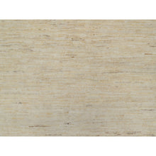 Load image into Gallery viewer, 6&#39;3&quot;x9&#39;9&quot; Parchment White, Modern, Plain Design, Lori Buft Gabbeh, Thick And Plush, Pure Wool, Hand Knotted, Oriental Rug FWR547782