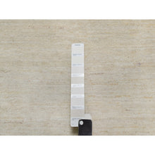 Load image into Gallery viewer, 2&#39;6&quot;x17&#39;8&quot; Chiffon White, Pure Wool, Modern, Plain Design, Lori Buft Gabbeh, Thick And Plush, Hand Knotted, Xl Runner, Oriental Rug FWR547830