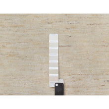 Load image into Gallery viewer, 8&#39;1&quot;x15&#39;10&quot; Swan White, Modern, Plain Design, Lori Buft Gabbeh, Thick And Plush, Pure Wool, Hand Knotted, Gallery Size, Wide Runner, Oriental Rug FWR547854