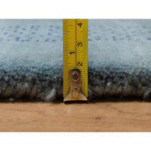 Load image into Gallery viewer, 3&#39;x5&#39;6&quot; Stone Blue, Lori Buft Gabbeh With Small Animal Figurines, Modern, Thick And Plush, 100% Wool, Hand Knotted, Oriental Rug FWR547866