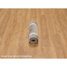 Load image into Gallery viewer, 2&#39;x3&#39; Chiffon White, Modern, Lori Buft Gabbeh With Small Animal And Human Figurines, Thick And Plush, 100% Wool, Hand Knotted, Mat, Oriental Rug FWR547950