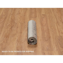 Load image into Gallery viewer, 2&#39;x3&#39;1&quot; Linen White, Lori Buft Gabbeh With Small Tree Design, Modern, Thick And Plush, Hand Knotted, 100% Wool, Mat, Oriental Rug FWR547968