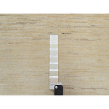 Load image into Gallery viewer, 5&#39;x6&#39;5&quot; Bone White, Modern, Plain Design, Lori Buft Gabbeh, Thick And Plush, Pure Wool, Hand Knotted, Oriental Rug FWR548022