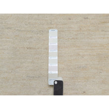 Load image into Gallery viewer, 7&#39;9&quot;x9&#39;8&quot; Bone White, Pure Wool, Lori Buft Gabbeh, Modern, Plain Design, Thick And Plush, Hand Knotted, Oriental Rug FWR548046