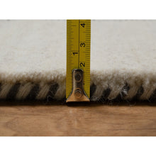 Load image into Gallery viewer, 8&#39;1&quot;x10&#39; Whisper White, Modern, Lori Buft Gabbeh With Small Animal Figurines, Soft Wool, Hand Knotted, Thick And Plush, Oriental Rug FWR548052