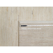Load image into Gallery viewer, 8&#39;10&quot;x11&#39;8&quot; Vanilla Ice White, Modern, Plain Design, Lori Buft Gabbeh, Thick And Plush, Pure Wool, Hand Knotted, Oriental Rug FWR548076