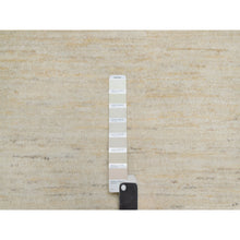 Load image into Gallery viewer, 12&#39;x15&#39;2&quot; Linen White, Modern, Plain Design, Lori Buft Gabbeh, Thick And Plush, Pure Wool, Hand Knotted, Oversized, Oriental Rug FWR548094