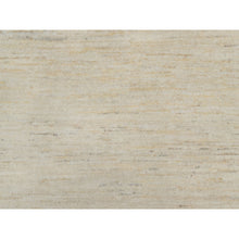 Load image into Gallery viewer, 12&#39;x15&#39;2&quot; Linen White, Modern, Plain Design, Lori Buft Gabbeh, Thick And Plush, Pure Wool, Hand Knotted, Oversized, Oriental Rug FWR548094