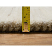 Load image into Gallery viewer, 12&#39;x15&#39;2&quot; Linen White, Modern, Plain Design, Lori Buft Gabbeh, Thick And Plush, Pure Wool, Hand Knotted, Oversized, Oriental Rug FWR548094