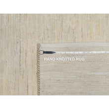 Load image into Gallery viewer, 12&#39;x15&#39;2&quot; Linen White, Modern, Plain Design, Lori Buft Gabbeh, Thick And Plush, Pure Wool, Hand Knotted, Oversized, Oriental Rug FWR548094
