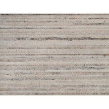 Load image into Gallery viewer, 5&#39;x8&#39; Bone White, Variegated Textured Modern Design, Synthetic Yarn, Hand Loomed, Thick And Plush, Indoor, Outdoor, Oriental Rug FWR548100